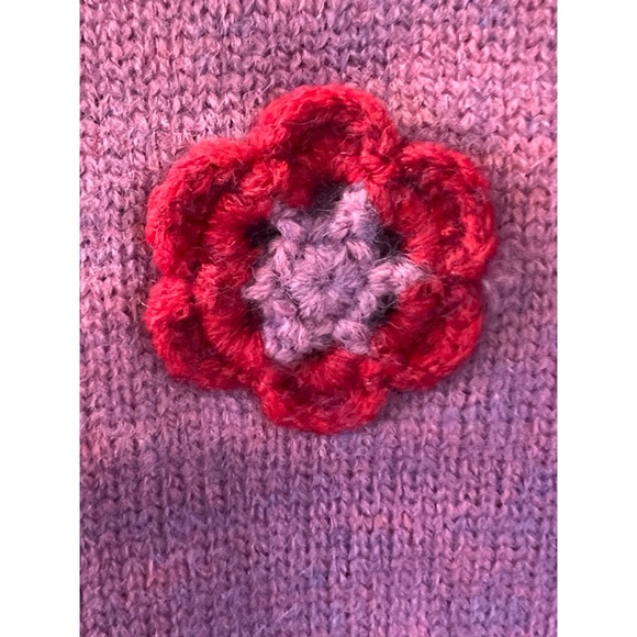 ENTRO Checker detailed crewneck sweater S M L - Picture 5 of 9